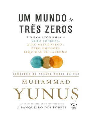 cover image of Um mundo de três zeros